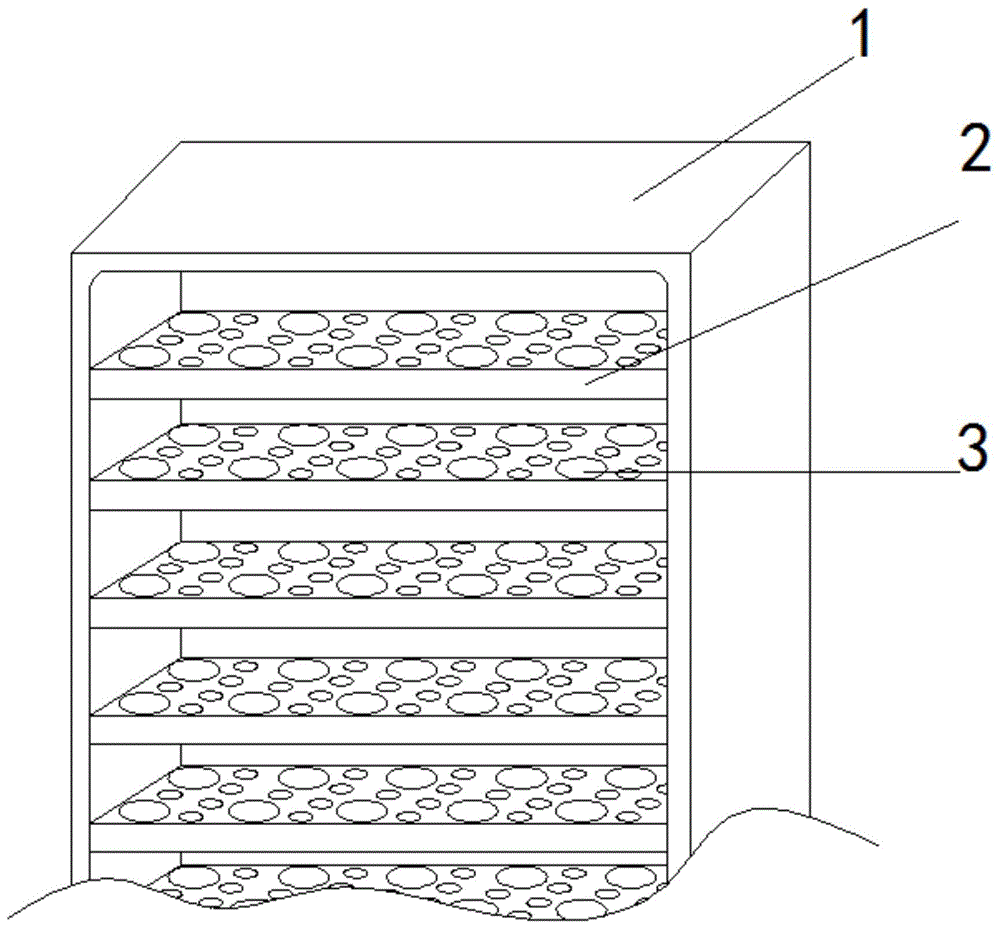 一种化妆品柜防打翻保护架的制作方法