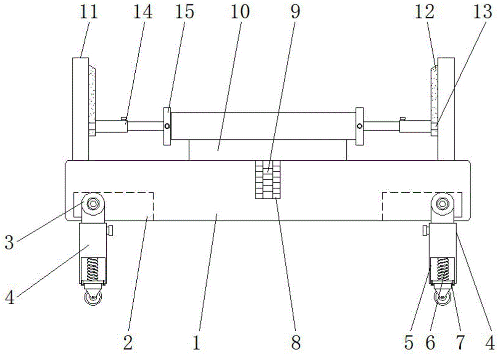 一种便于定位和夹持模型的建筑设计用模型安装架的制作方法