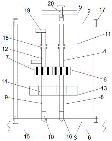 一种建筑管道铺设用可防磨损高应变预留洞套管装置的制作方法