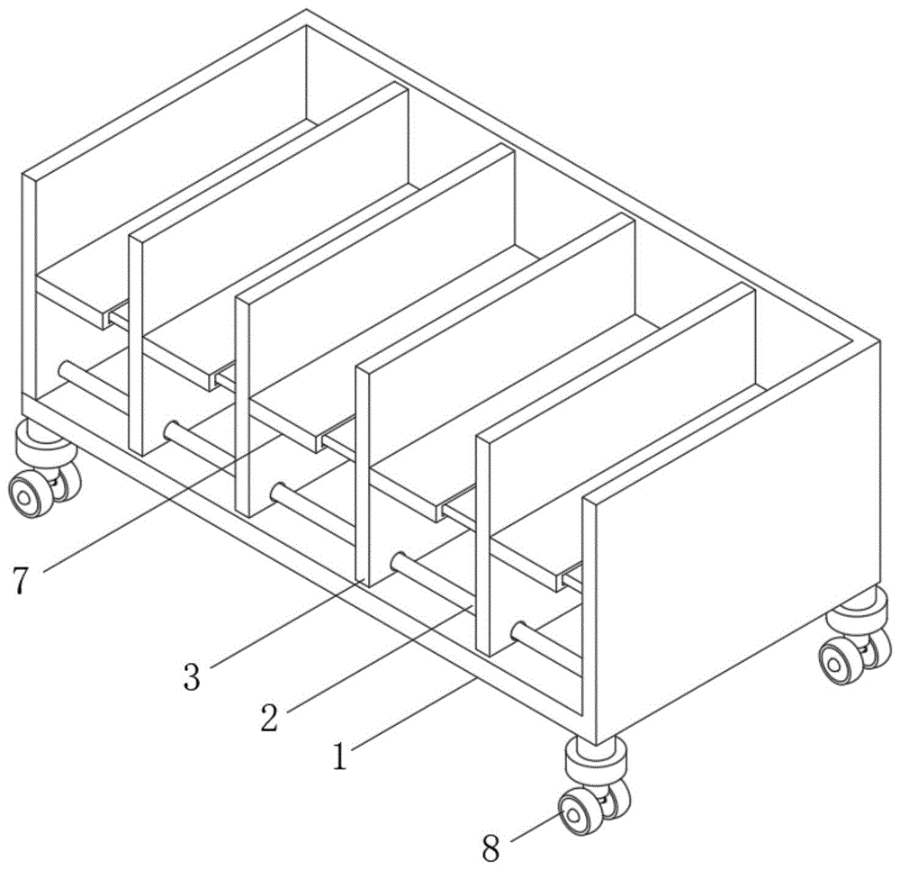 一种玩具厂加工用收纳箱的制作方法