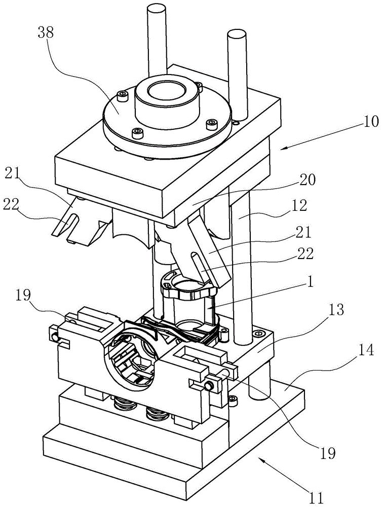 一种电刨机的齿轮箱壳体冲模模具的制作方法