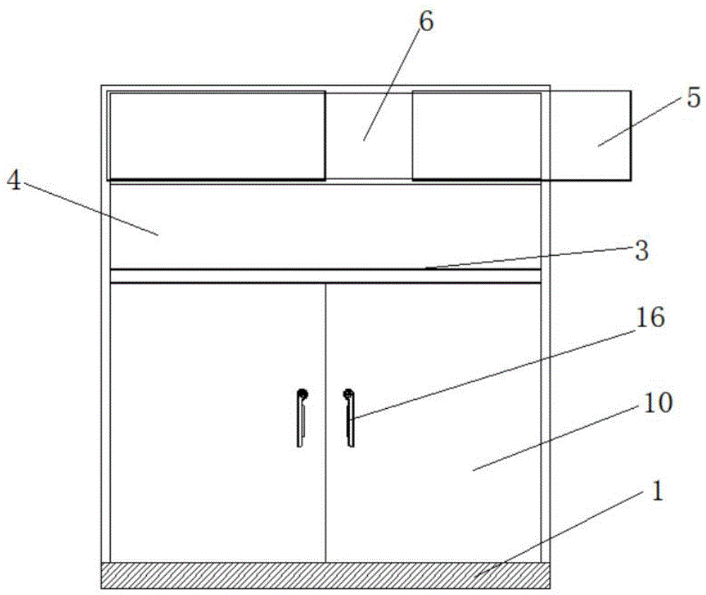 一种具有防尘结构的医疗器械用存放柜的制作方法