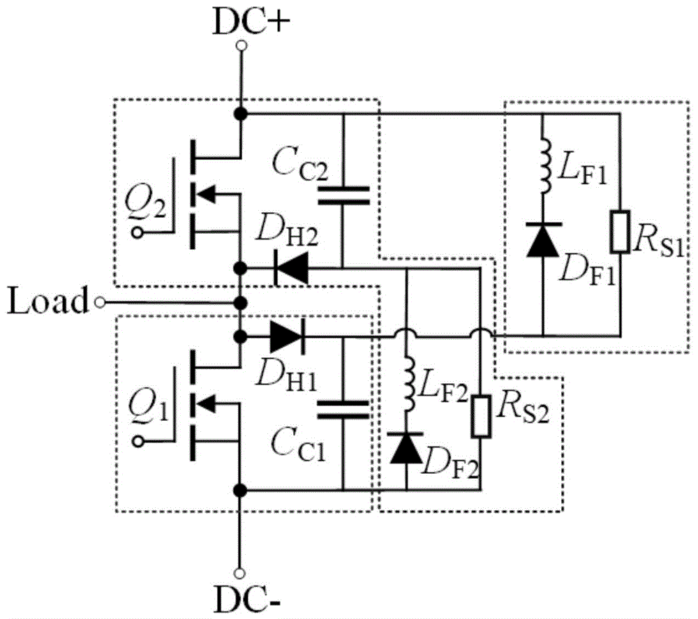 一种应用于半桥电路的新型SiC MOSFET振荡抑制电路的制作方法