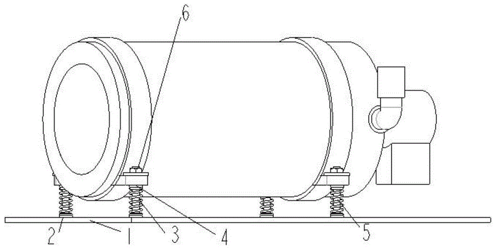 一种增压泵的降噪结构及增压泵模组、空调器的制作方法