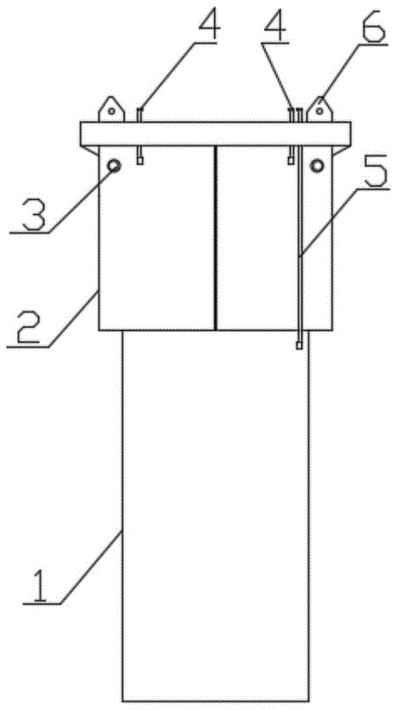 短结构压载型吸力桩的制作方法