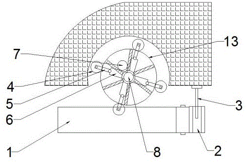 一种车胎表面淤泥快速清除设备的制作方法