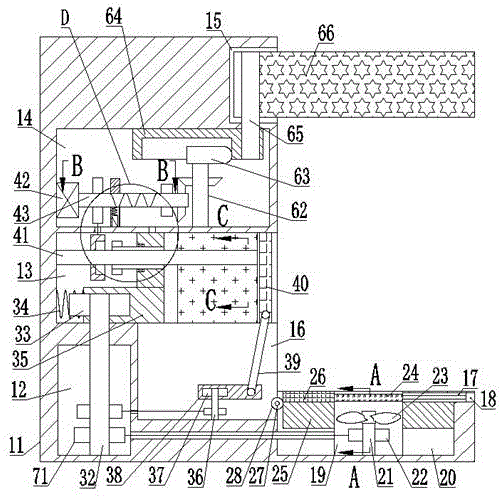 一种医院区域减速警示装置的制作方法