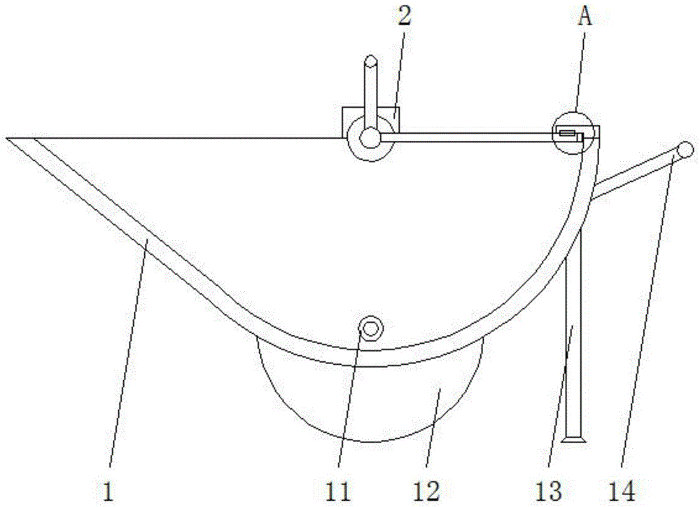 一种建筑工程用工地运料推车的制作方法