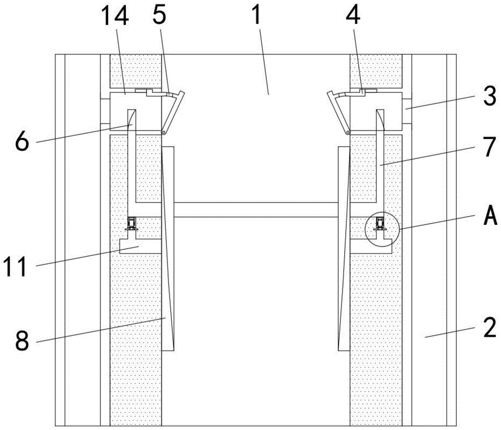 一种烟囱烟道自清污机构的制作方法