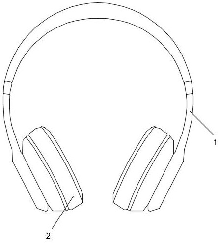 一种具有防滑脱功能的降噪型头戴式耳机的制作方法