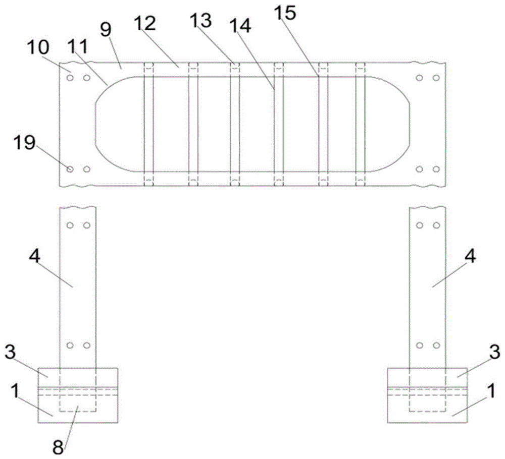 一种可径向转动的公路防撞护栏的制作方法