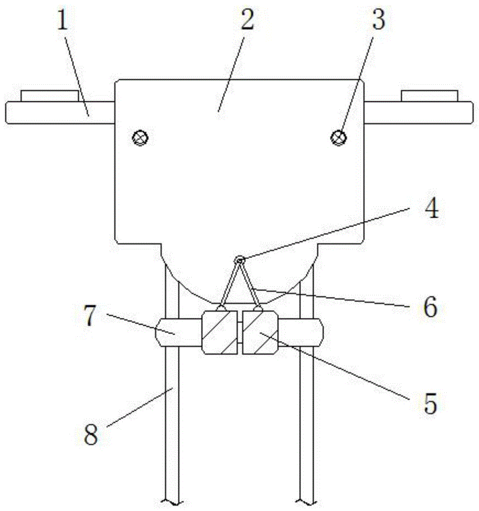 一种可吸收噪音的电梯绳轮防护装置的制作方法