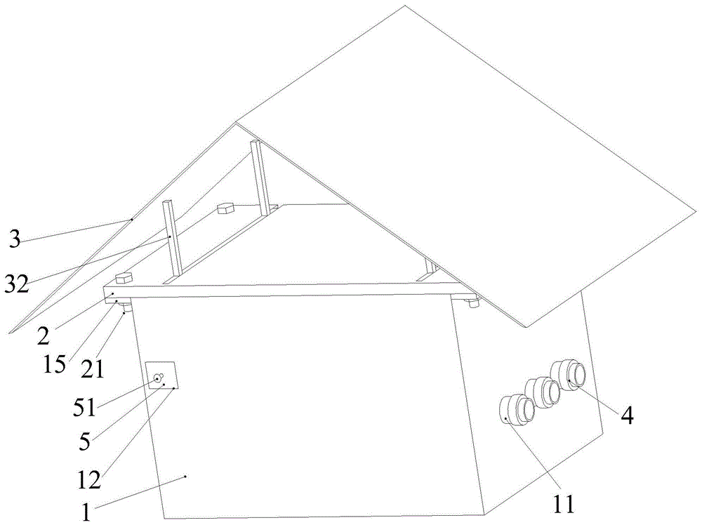 一种防尘防湿电缆接地箱的制作方法