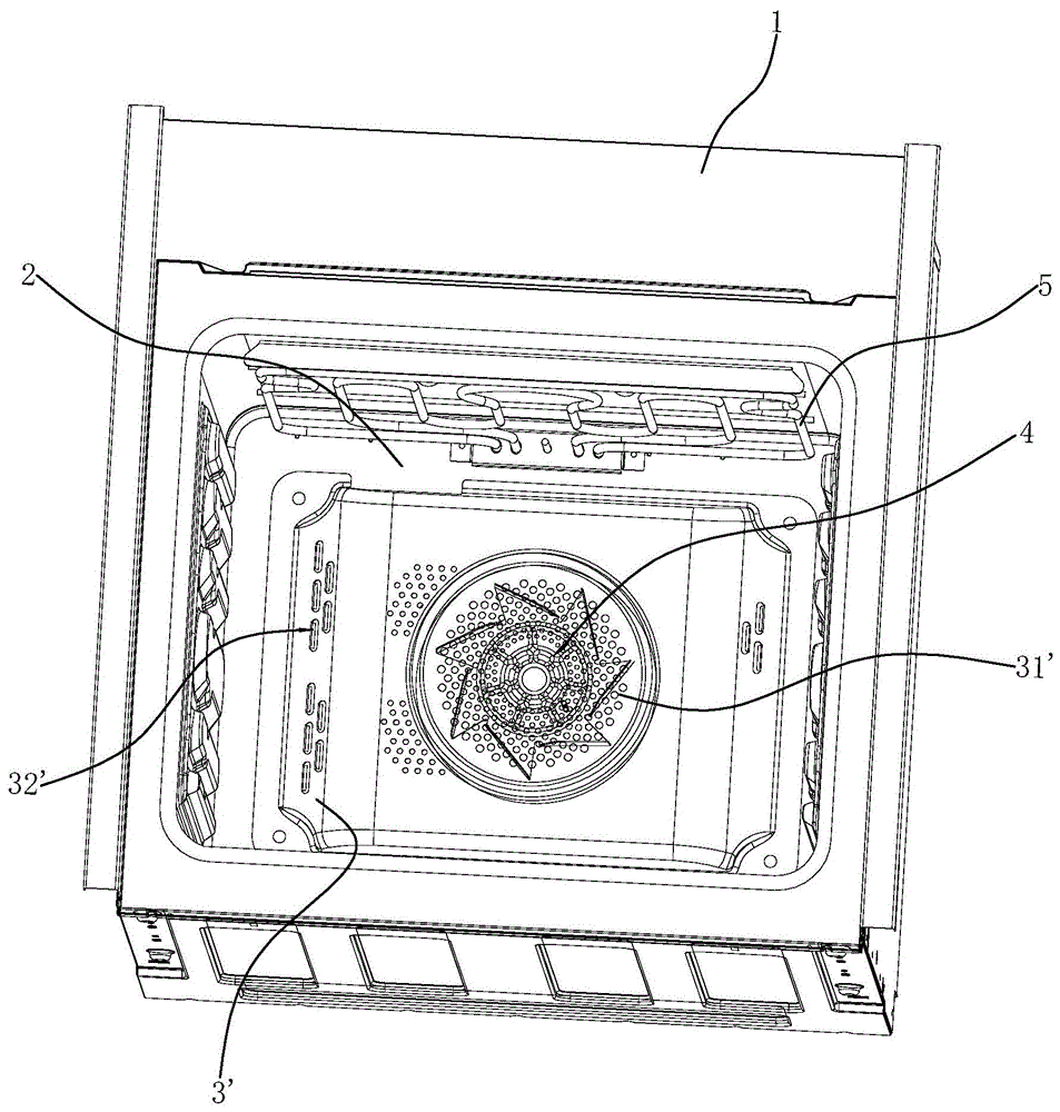 一种具有改进型风道的烤箱的制作方法