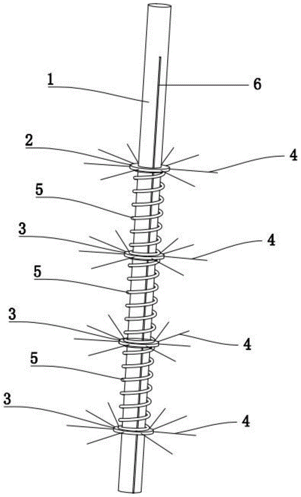 一种立体洗车刷的制作方法