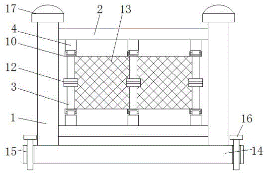 一种道路桥梁用新型防撞护栏的制作方法