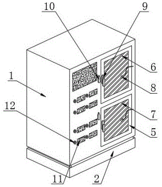 一种中空玻璃用里外噪声测试仪器的制作方法