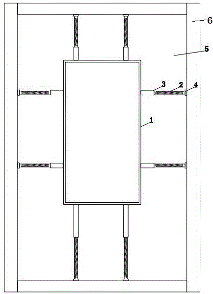 一种通风窗安装画线工具的制作方法