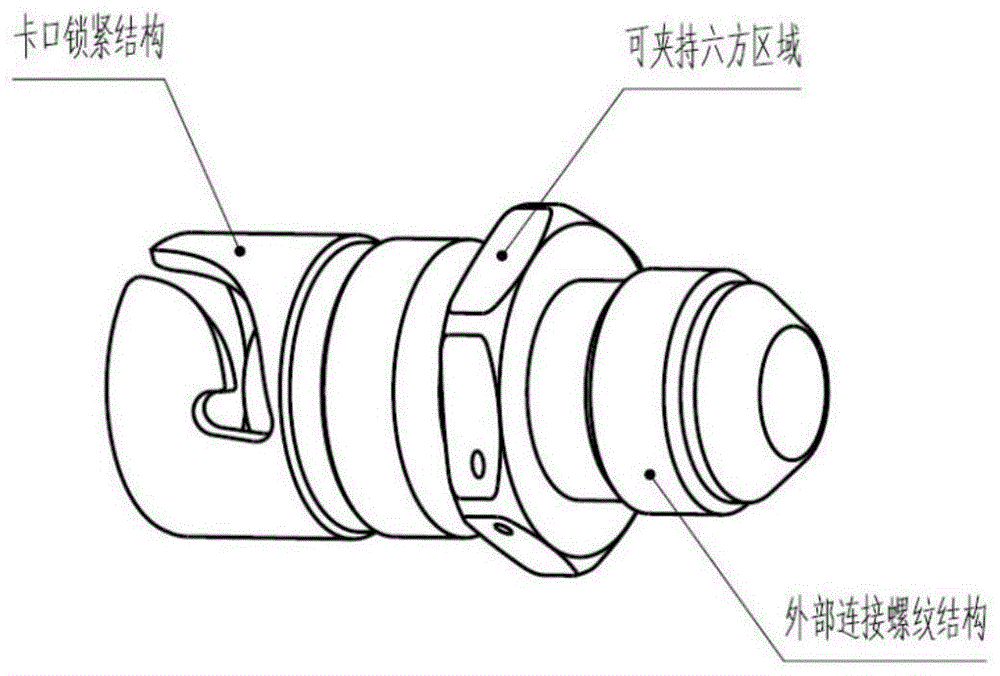 一种用于卡口式液冷连接器的装卸工具的制作方法