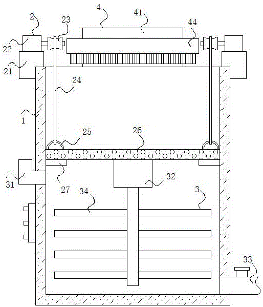 一种新型高效的废水处理用沉淀池的制作方法