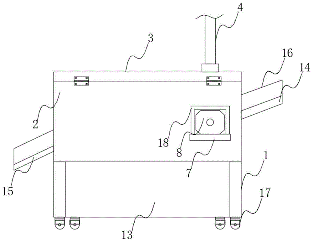 一种建筑工程用新型洗石除泥装置的制作方法