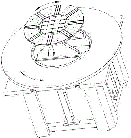 一种具有多种工作姿态的组合式变位转台的制作方法