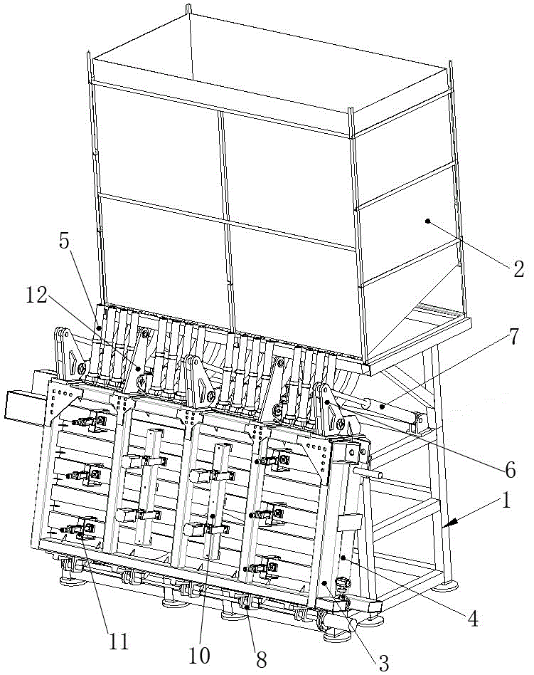 用于制作建筑保温板材的倾斜式泡塑机的制作方法