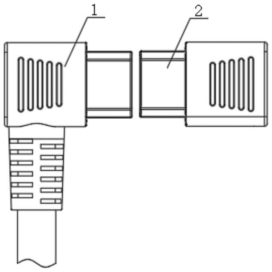 直流电瓶专用插头插座组件及其成型方法与流程
