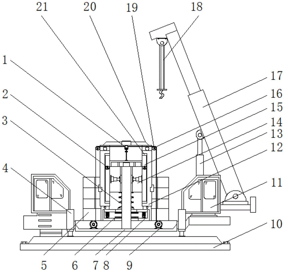 一种建筑工程静力压桩机的制作方法