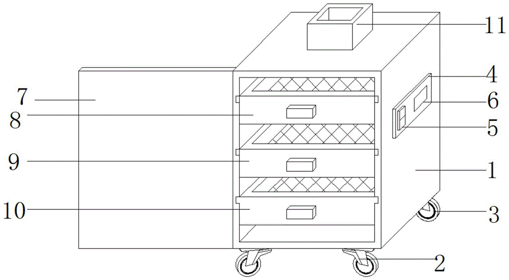 一种PBT改性塑料储存设备的制作方法