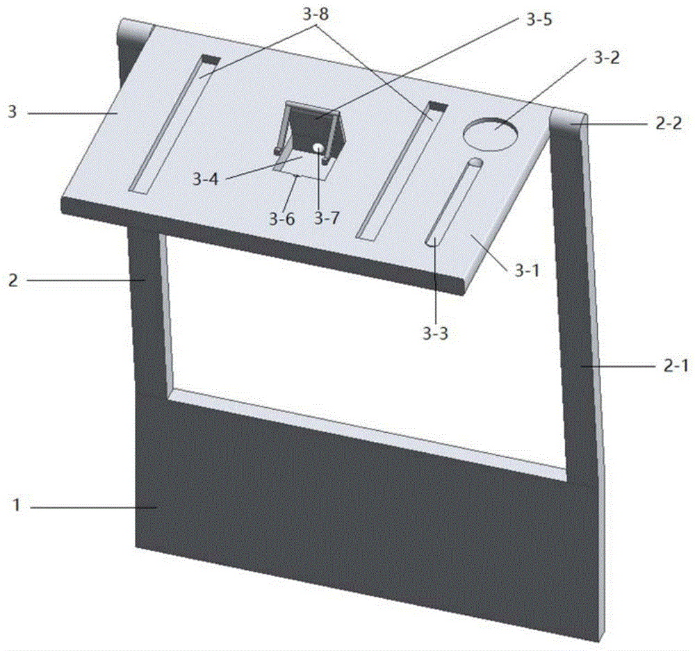 一种便捷折叠式多功能高铁座椅小桌板的制作方法