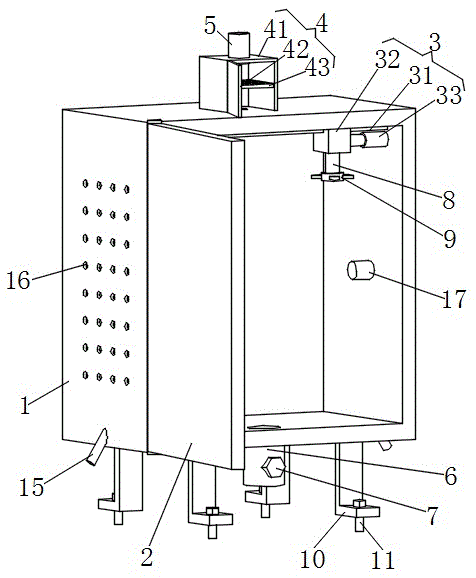 一种具有散热功能的防潮型低压配电柜的制作方法