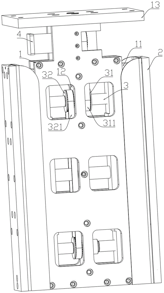 一种立体袋成型用可调节模具及立体袋成型机的制作方法