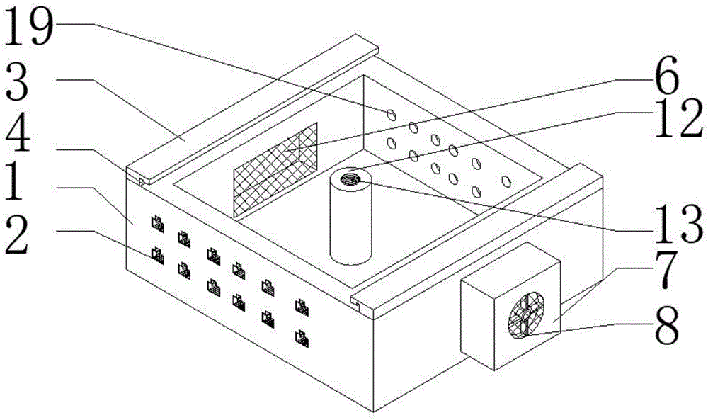 一种计算机网络接线盒的制作方法