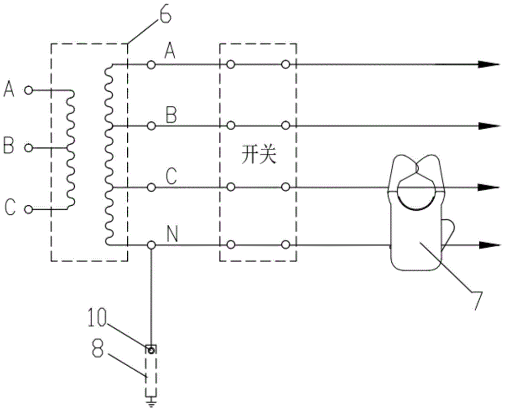 一种低压线路带负荷查漏电装置的制作方法