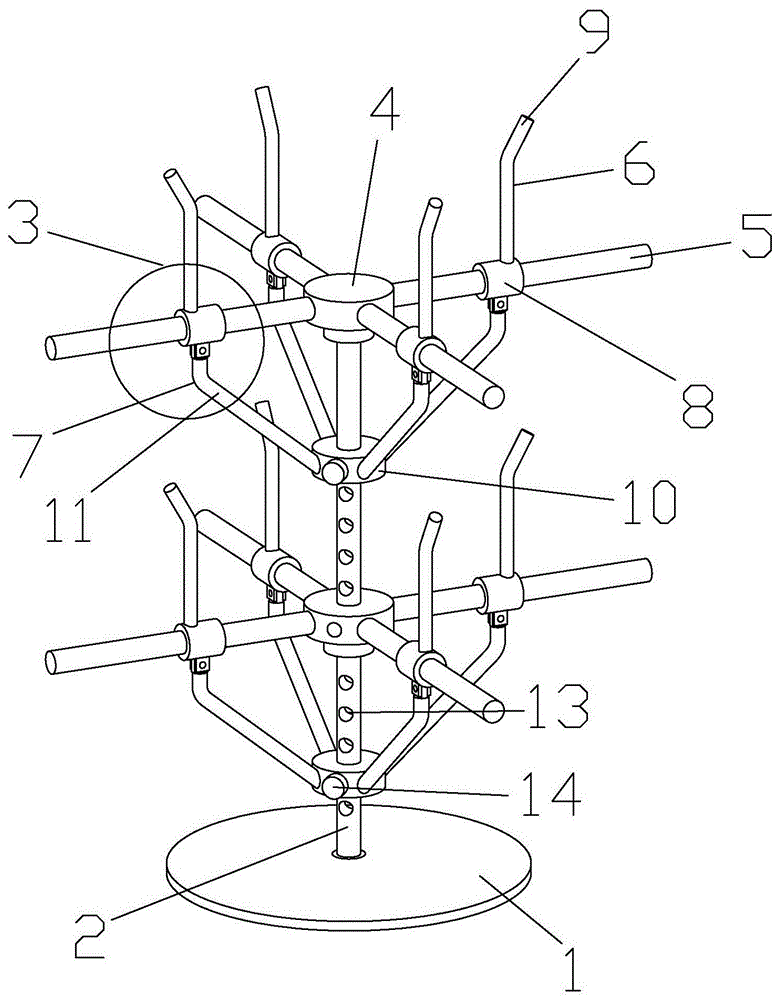 一种金属线材线架的制作方法