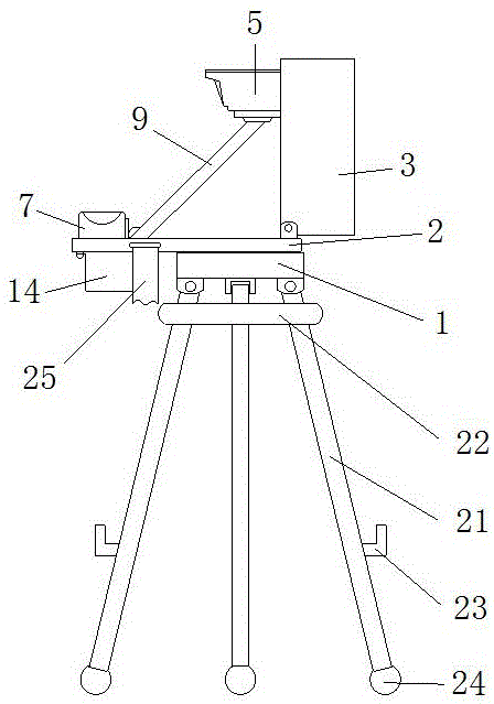 一种折叠式红外测温仪的制作方法