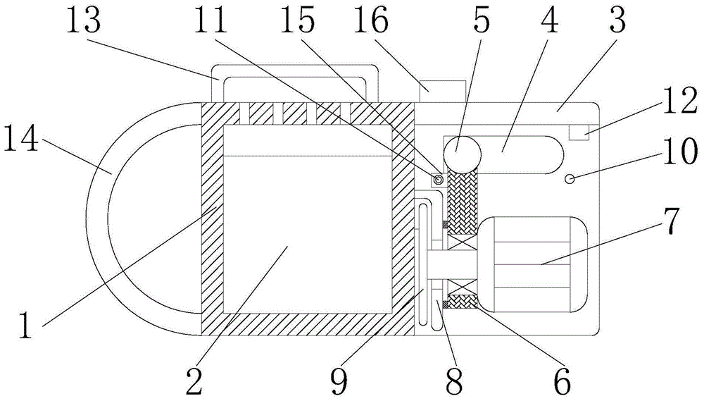 一种小型五金制品打磨机的制作方法