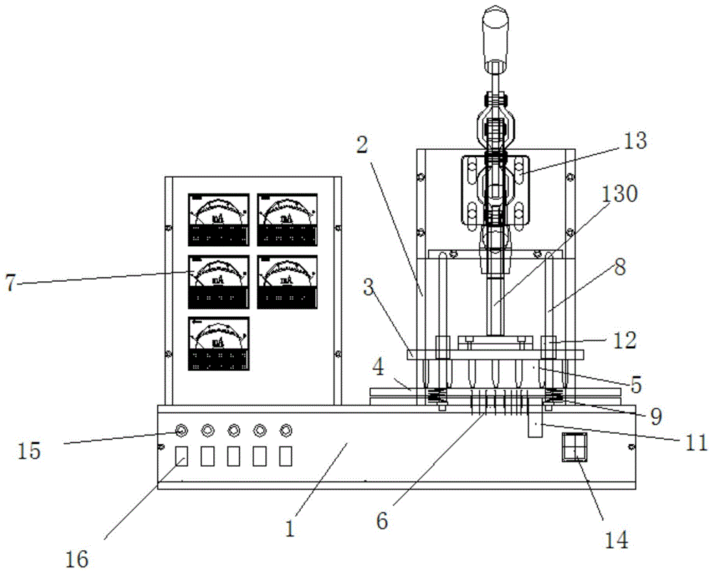 一种接入220V电压的电路板测试工装的制作方法