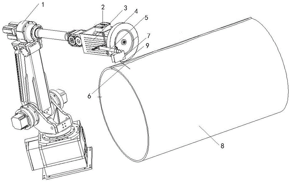 结构件焊缝智能磨抛机器人在线打磨系统的制作方法