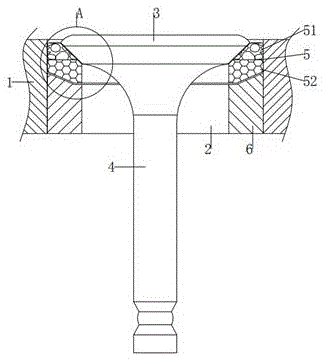 一种气门杆带锥度的发动机气门座圈的制作方法