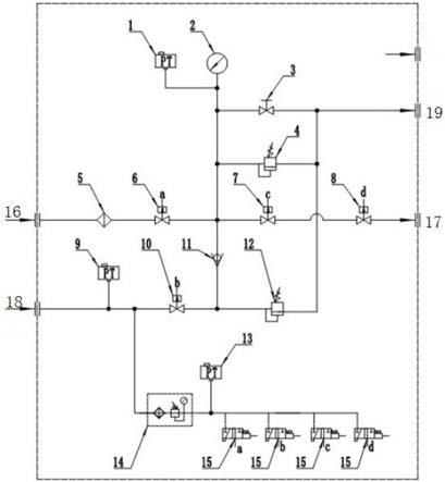 一种加氢站卸气柱系统的制作方法