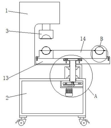 一种利于固定工件的塑料制品用高频机的制作方法