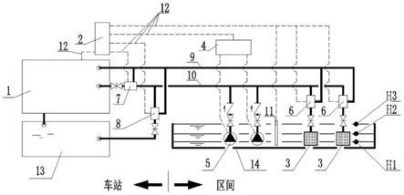 一种地铁区间组合式排水系统的制作方法