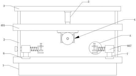 一种建筑施工用型材加工工作台的制作方法