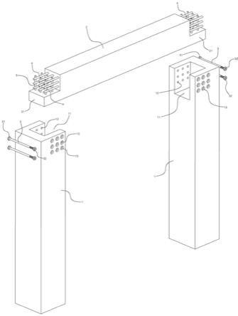 一种装配柱梁组装结构的制作方法