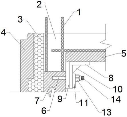 一种装配式叠合板与墙连接结构的制作方法