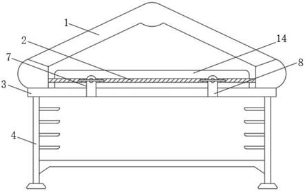 一种平板铝材加工用拉丝装置的制作方法