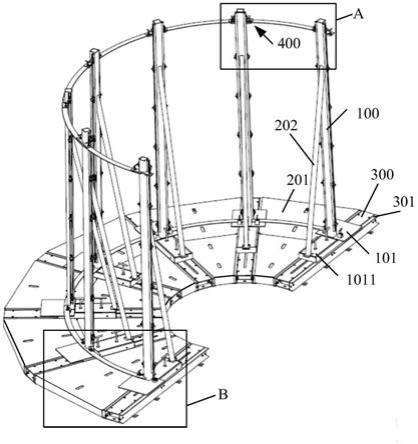 一种钢筋成型工装架的制作方法