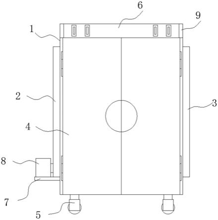 一种建设管理用重要文件防潮储存箱体的制作方法